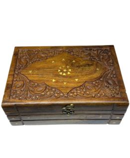 Handmade wooden jewellery box