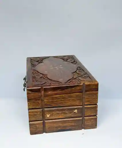 Hand Carved Jewelry Box